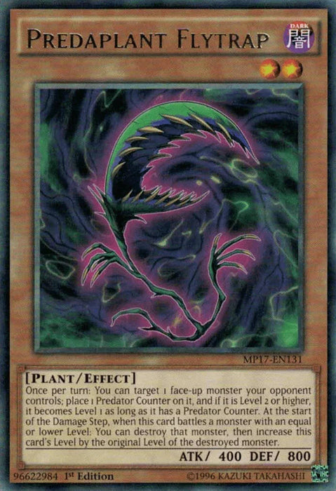 Predaplant Flytrap [MP17-EN131] Rare - for just $0.15! 