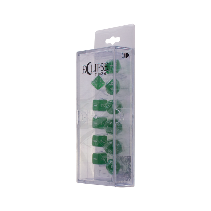 Ultra PRO: 11-Dice Set - Eclipse (Forest Green) - Just $9.95! Shop now at Retro Gaming of Denver