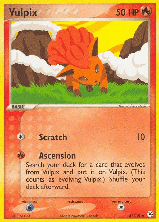 Vulpix (81/101) [EX: Hidden Legends] - for just $1.15! 
