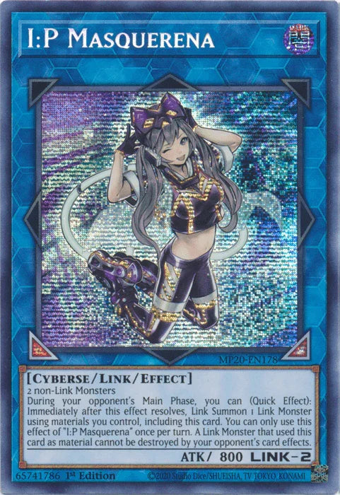 I:P Masquerena [MP20-EN178] Prismatic Secret Rare - for just $1.75! 