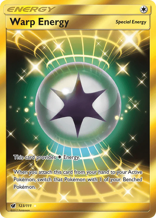 Warp Energy (123/111) [Sun & Moon: Crimson Invasion] - for just $1.70! 