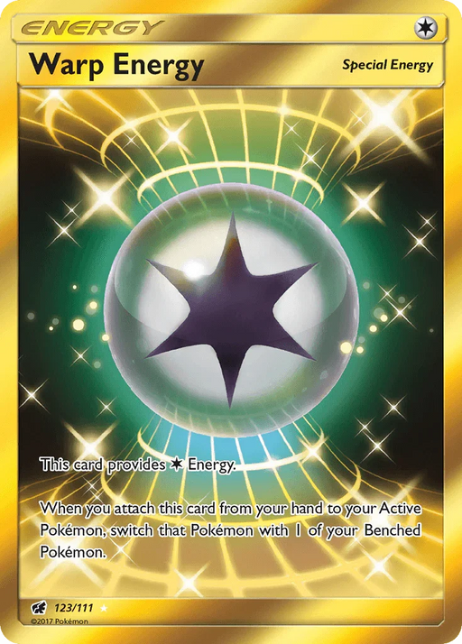 Warp Energy (123/111) [Sun & Moon: Crimson Invasion] - for just $1.90! 
