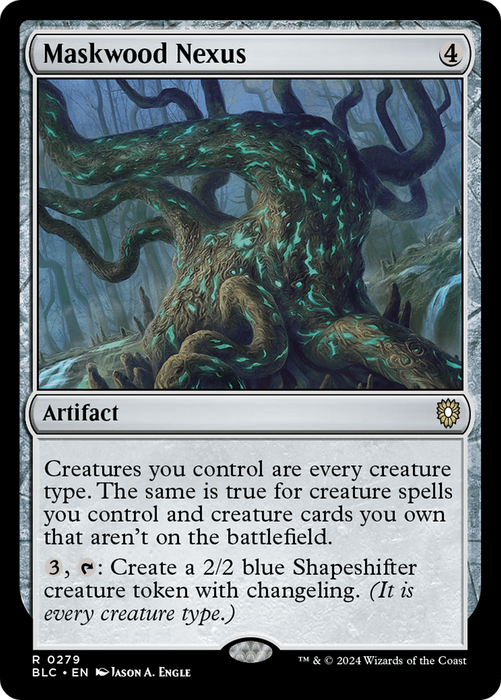 Maskwood Nexus (BLC-279) - Bloomburrow Commander - for just $0.34! 