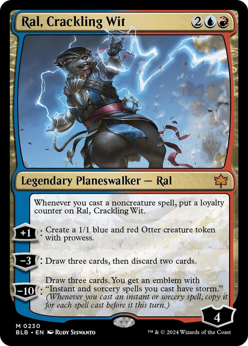 Ral, Crackling Wit (PPBLB-230) - Bloomburrow Promos - for just $4.26! 