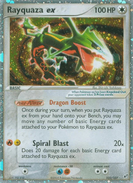 Rayquaza ex (102/107) [EX: Deoxys] - for just $399.60! 