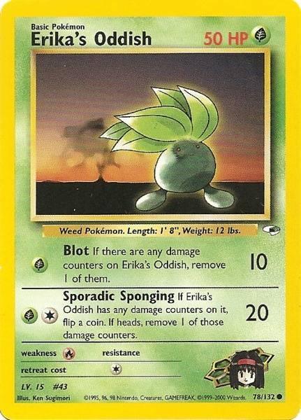 Erika's Oddish (78/132) [Gym Heroes Unlimited] - for just $0.35! 