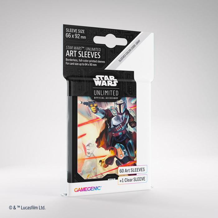 Star Wars: Unlimited - Art Sleeves (Mandalorian) - for just $9.99! 