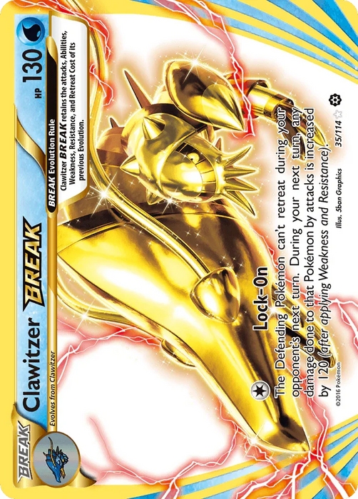 Clawitzer BREAK (35/114) [XY: Steam Siege] - for just $1.40! 