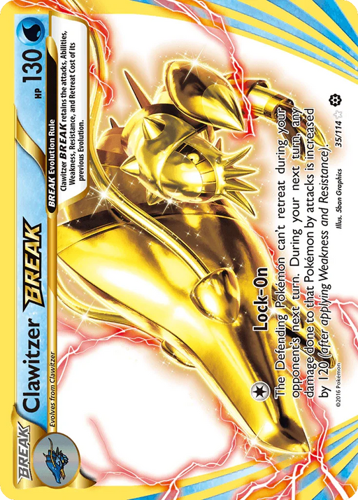 Clawitzer BREAK (35/114) [XY: Steam Siege] - for just $1.50! 