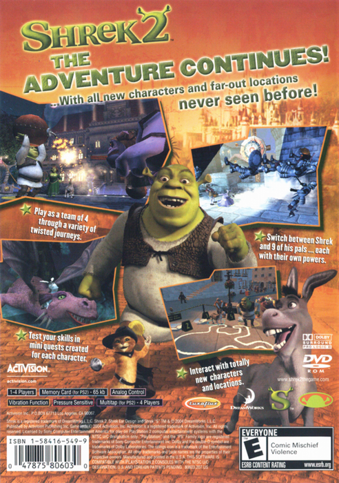 Shrek 2 [Greatest Hits] – PlayStation 2 (PS2) - for just $0! 