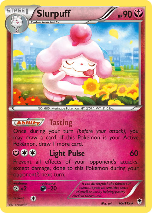 Slurpuff (69/119) [XY: Phantom Forces] - Just $0.30! Shop now at Retro Gaming of Denver