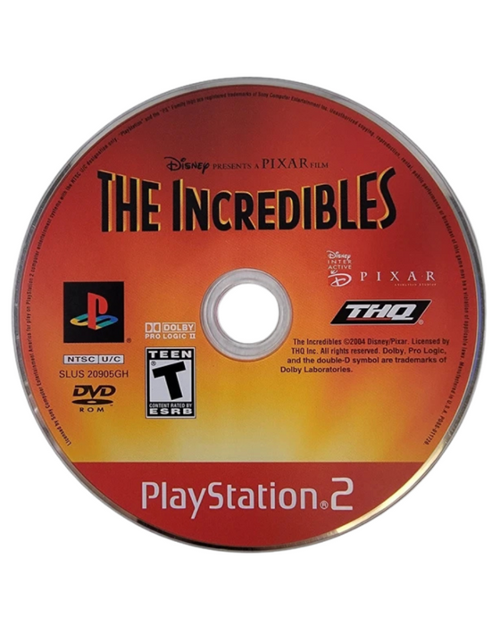 The Incredibles [Greatest Hits] — PlayStation 2 (PS2) - for just $8.99! 