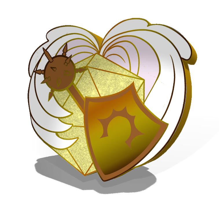Dungeons & Dragons Role: Cleric Enamel Pin - for just $12! 