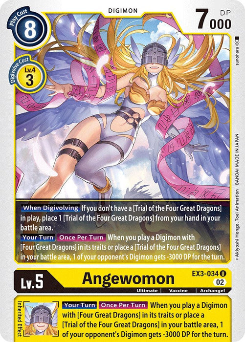 Angewomon [EX3-034] [Draconic Roar] - Just $0.09! Shop now at Retro Gaming of Denver