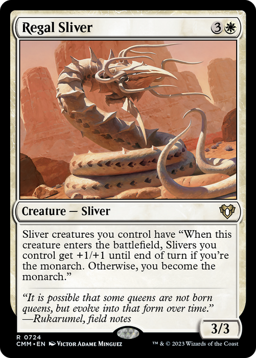 Regal Sliver (CMM-724) - Commander Masters - for just $0.61! 