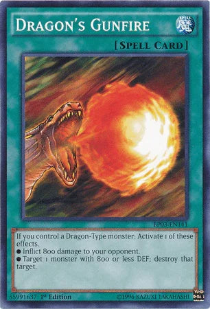 Dragon's Gunfire [BP03-EN141] Common - for just $0.10! 