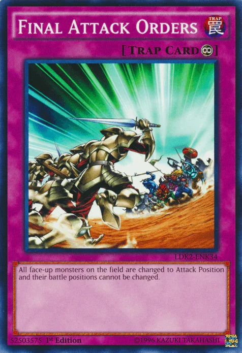 Final Attack Orders [LDK2-ENK34] Common - for just $0.10! 
