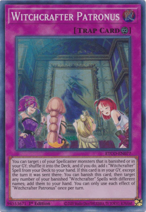 Witchcrafter Patronus [ETCO-EN077] Super Rare - for just $0.25! 