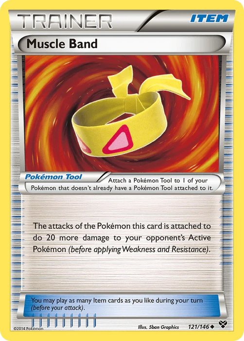 Muscle Band (121/146) [XY: Base Set] - for just $1.20! 