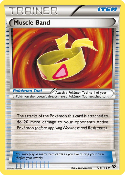 Muscle Band (121/146) [XY: Base Set] - for just $1.90! 