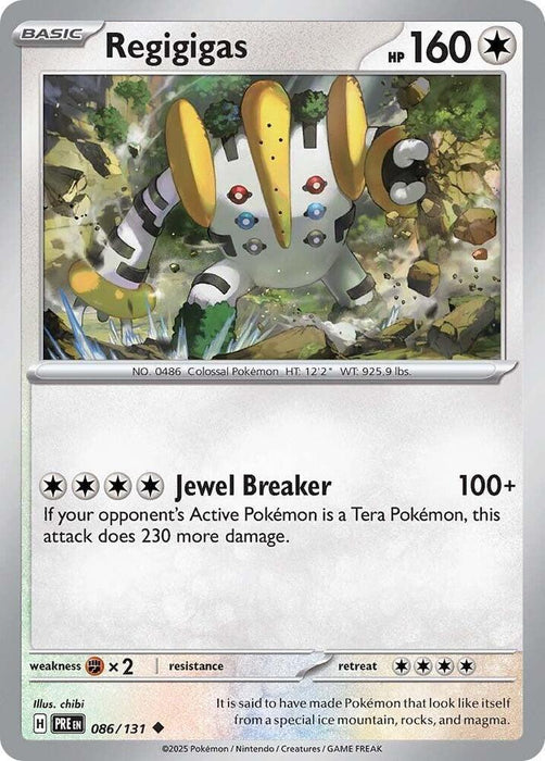 Regigigas (086/131) [Scarlet & Violet: Prismatic Evolutions] - for just $0.10! 