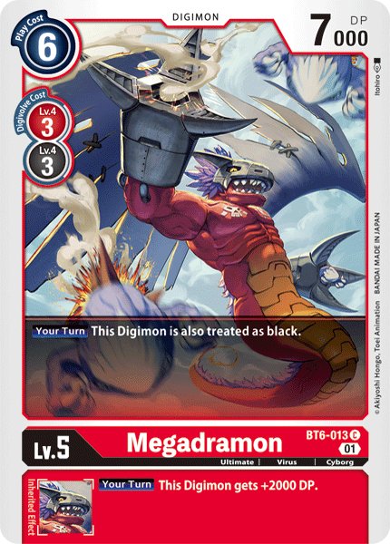 Megadramon [BT6-013] [Double Diamond] - Just $0.09! Shop now at Retro Gaming of Denver