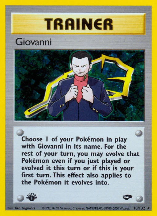 Giovanni (18/132) [Gym Challenge 1st Edition] - for just $39.15! 