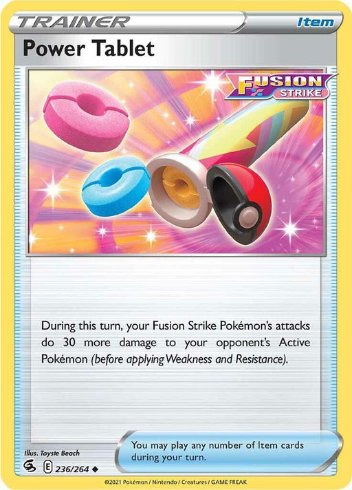 Power Tablet (236/264) [Sword & Shield: Fusion Strike] - for just $0.10! 