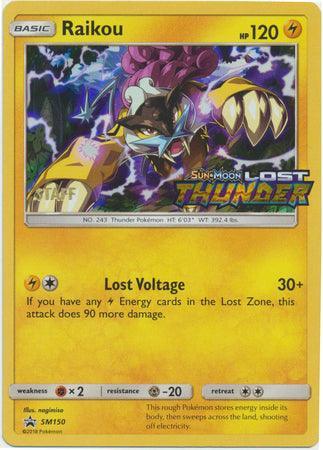 Raikou (SM150) (Staff Prerelease Promo) [Sun & Moon: Black Star Promos] - for just $79.40! 