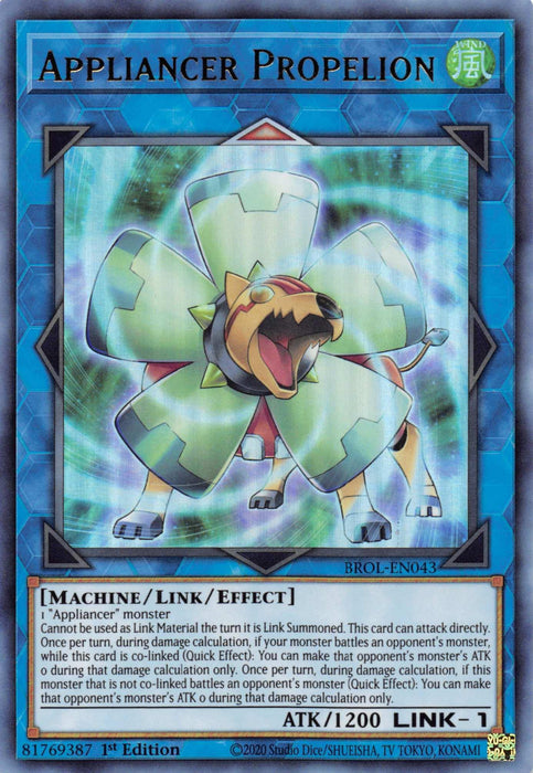 Appliancer Propelion [BROL-EN043] Ultra Rare - for just $0.10! 