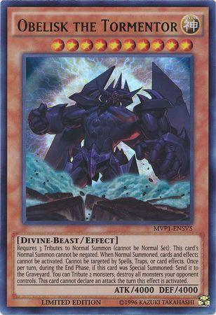 Obelisk the Tormentor [MVP1-ENSV5] Ultra Rare - for just $1! 