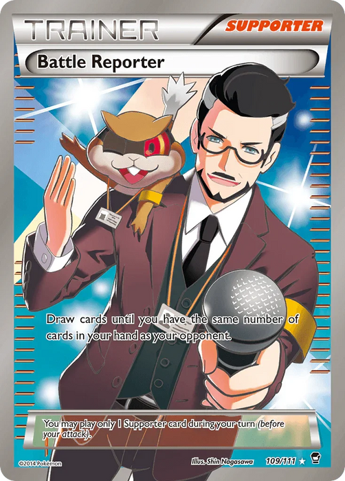 Battle Reporter (109/111) [XY: Furious Fists] - for just $5.90! 