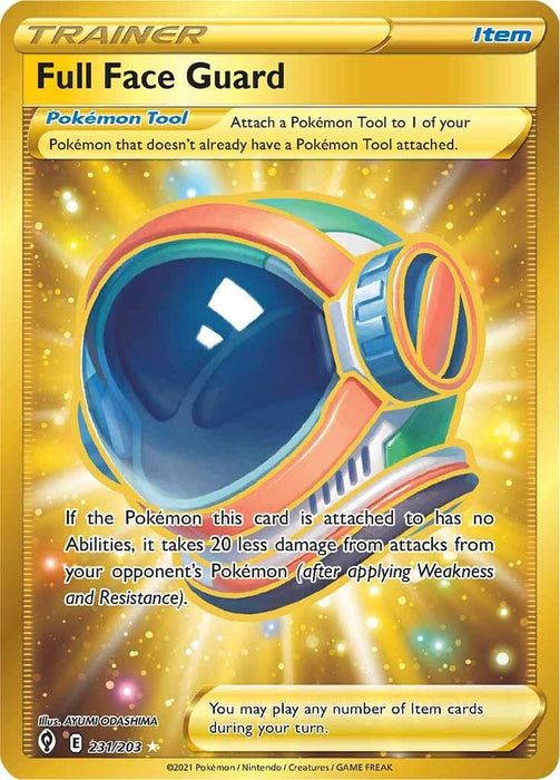 Full Face Guard (231/203) [Sword & Shield: Evolving Skies] - for just $1! 