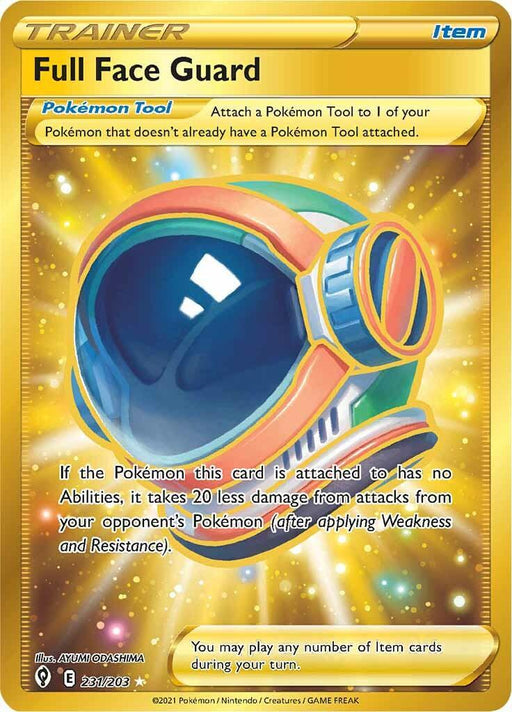 Full Face Guard (231/203) [Sword & Shield: Evolving Skies] - for just $1! 