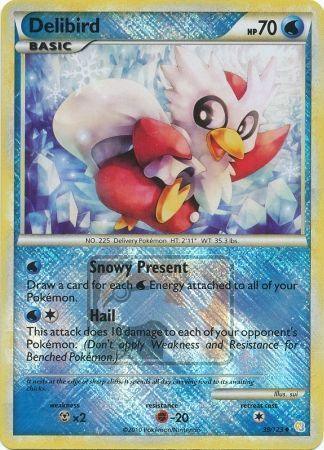 Delibird (39/123) (League Promo) [HeartGold & SoulSilver: Base Set] - for just $1.90! 