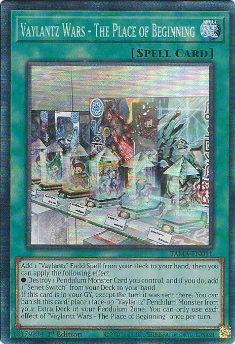 Vaylantz Wars - The Place of Beginning [TAMA-EN011] Collector's Rare - for just $2.05! 