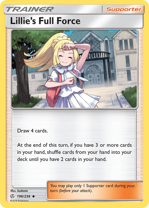Lillie's Full Force (196/236) [Sun & Moon: Cosmic Eclipse] - for just $0.15! 