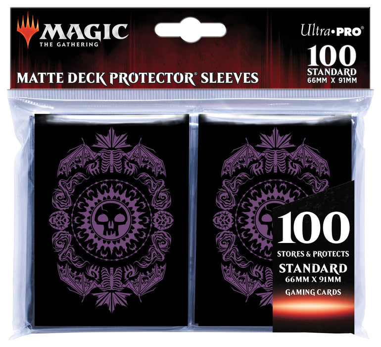 Ultra PRO: Standard 100ct Sleeves - Mana 7 (Swamp) - Just $0! Shop now at Retro Gaming of Denver