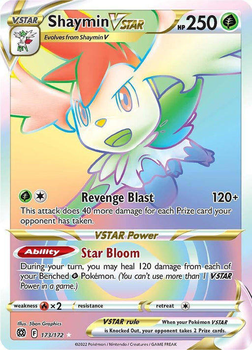 Shaymin VSTAR (173/172) [Sword & Shield: Brilliant Stars] - for just $2.90! 