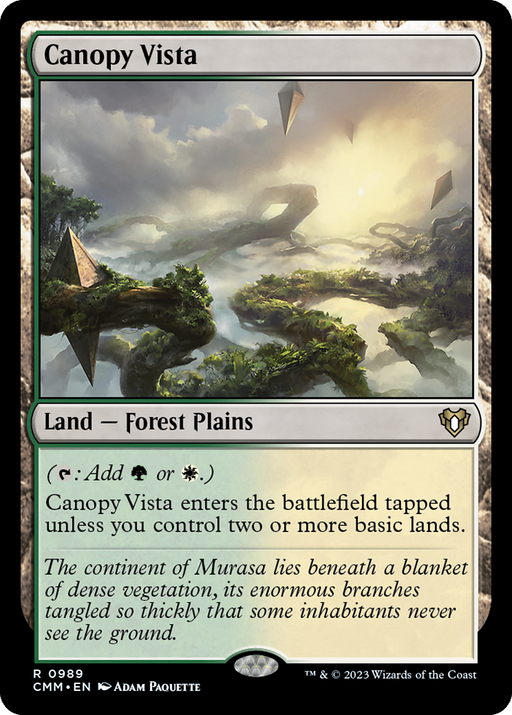 Canopy Vista (CMM-989) - Commander Masters - for just $0.11! 