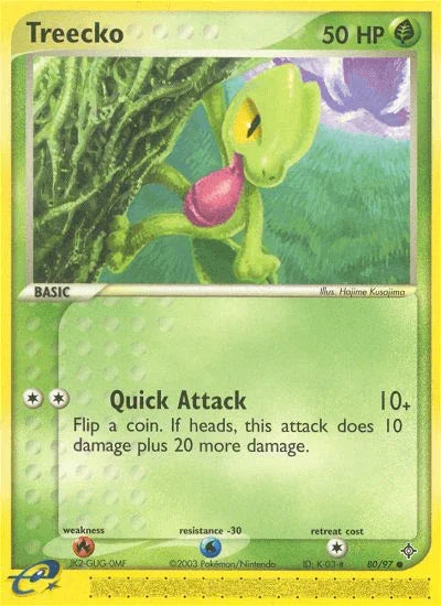 Treecko (80/97) [EX: Dragon] - for just $0.45! 