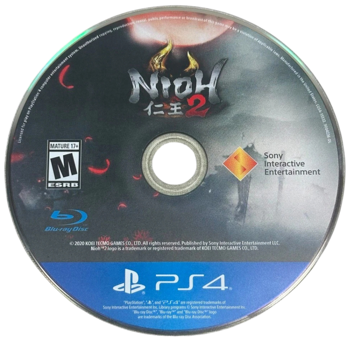 Nioh 2 – PlayStation 4 (PS4) - for just $8.99! 