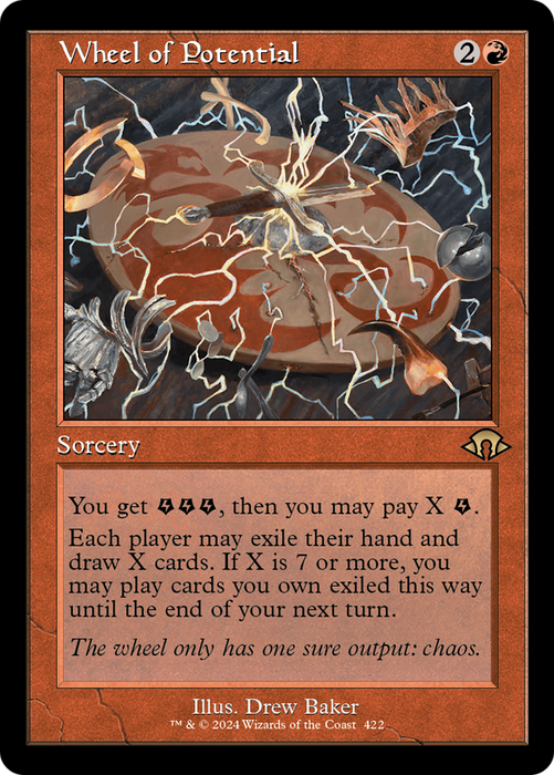 Wheel of Potential (Retro Frame) (MH3-422) - Modern Horizons 3 - for just $0.06! 