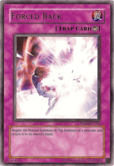 Forced Back [DR04-EN240] Rare - for just $0.50! 