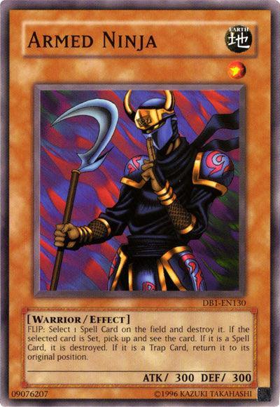 Armed Ninja [DB1-EN130] Common - for just $0.20! 