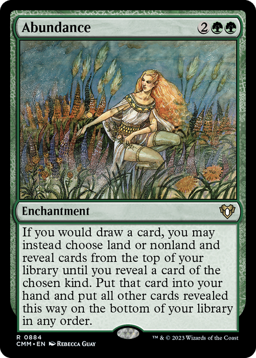 Abundance (CMM-884) - Commander Masters - for just $0.38! 