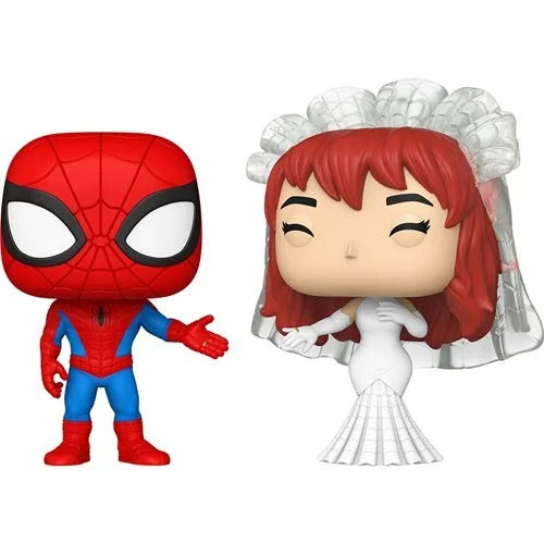 Funko Pop! Spider-Man and Mary Jane (Comic) 2-Pack Vinyl Figure - for just $28.67! 
