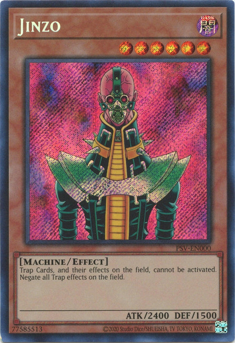 Jinzo (25th Anniversary) [PSV-EN000] Secret Rare - for just $6.20! 