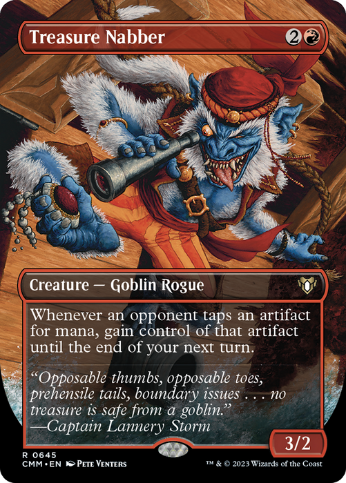 Treasure Nabber (CMM-645) - Commander Masters (Borderless) - for just $1.16! 