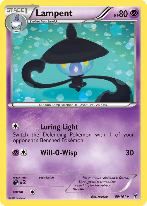 Lampent (59/101) [Black & White: Noble Victories] - for just $0.65! 